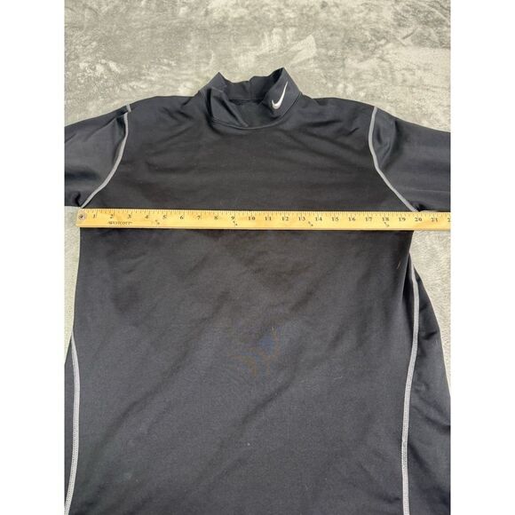 Nike Pro Combat Long Sleeve T Shirt Men's Size 2XL XXL Black - Picture 10 of 13
